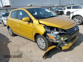 2024 Mitsubishi Mirage ES z VIN ML32AUHJ7RH006423, wystawiony jako IAAI lot #42280948 z przebiegiem 20 426 mil mil oraz . Historia ofert i sprzedaży dostępna na DreamBid. Obrazek 1.