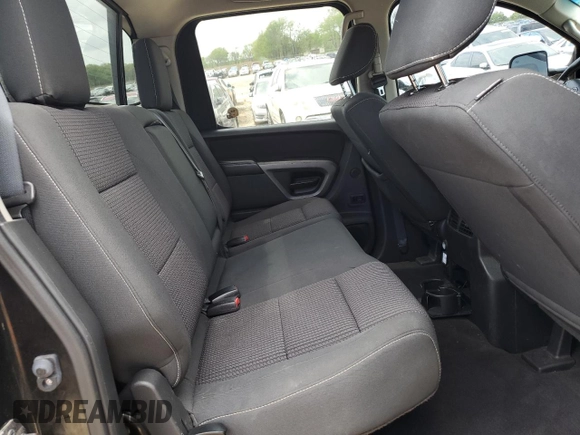 2015 Nissan Titan SL with VIN 1N6AA0EC8FN501862, listed as a Copart auction lot 51870185 with 178,187 mi miles and Salvage Title. Bid and sale history available at carsss.com. Image 10.