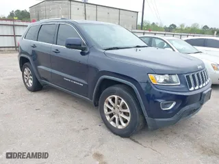 2014 Jeep Grand Cherokee Laredo with VIN 1C4RJEAG0EC120206, listed as a IAAI auction lot 41875054 with 180,153 mi miles. Bid and sale history available at carsss.com. Image 1.