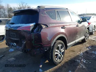 2016 Toyota RAV4 LE with VIN 2T3BFREV5GW516232, listed as a IAAI auction lot 41406075 with 62,333 mi miles. Bid and sale history available at carsss.com. Image 4.