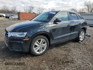 2016 Audi Q3 Premium Plus with VIN WA1EFCFS9GR013389, listed as a Copart auction lot 50826175 with 70,716 mi miles and Salvage title. Bid and sale history available at DreamBid. Image 1.