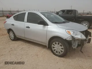 2014 Nissan Versa SV with VIN 3N1CN7AP7EL839255, listed as a Copart auction lot 49420085 with 40,790 mi miles and Salvage Title. Bid and sale history available at carsss.com. Image 4.