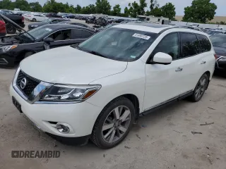 2015 Nissan Pathfinder SL z VIN 5N1AR2MM5FC638539, wystawiony jako Copart lot #61690725 z przebiegiem 200 655 mil mil oraz Czysty tytuł • Clean title. Historia ofert i sprzedaży dostępna na DreamBid. Obrazek 1.