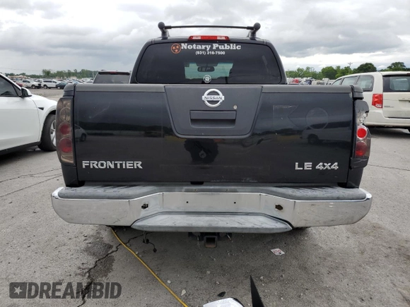 2010 Nissan Frontier Pro-4X с VIN 1N6AD0EV6AC427323, выставлен на аукционе Copart как лот 58219055 с пробегом 243 206 миль миль и Списание • Salvage title. История ставок и продаж доступна на DreamBid. Изображение 6.