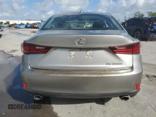 2016 Lexus IS 200t with VIN JTHBA1D28G5026283, listed as a Copart auction lot 62036865 with 69,638 mi miles and Salvage title. Bid and sale history available at DreamBid. Image 6.