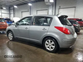 2008 Nissan Versa 1.8 S with VIN 3N1BC13E98L418314, listed as a Copart auction lot 87927385 with 237,831 mi miles and Salvage Title. Bid and sale history available at carsss.com. Image 2.