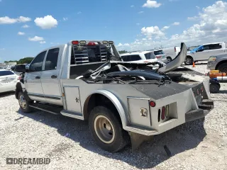 2007 Dodge Ram 3500 SLT with VIN 3D7MX48CX7G718590, listed as a Copart auction lot 55223574 with 307,174 mi miles and Clean Title. Bid and sale history available at carsss.com. Image 2.