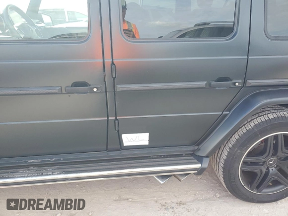 2017 Mercedes-Benz G-Class AMG G 63 with VIN WDCYC7DF7HX278621, listed as a Copart auction lot 74987574 with 17,400 mi miles and Non Repairable. Bid and sale history available at carsss.com. Image 12.