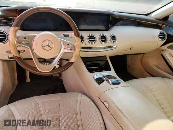 2019 Mercedes-Benz S-Class S 560 with VIN WDDXK8DB5KA037440, listed as a Copart auction lot 50696393 with 31,564 mi miles. Bid and sale history available at carsss.com. Image 8.