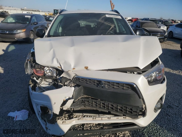 2013 Mitsubishi Outlander Sport LE with VIN 4A4AP5AU3DE025538, listed as a Copart auction lot 42036865 with 134,715 mi miles and Salvage Title. Bid and sale history available at carsss.com. Image 5.