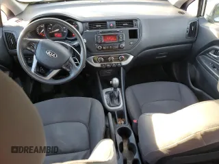 2014 Kia Rio LX with VIN KNADM5A37E6353106, listed as a Copart auction lot 80083694 with 183,824 mi miles and Clean Title. Bid and sale history available at carsss.com. Image 8.