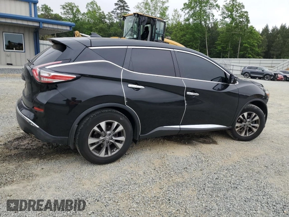 2018 Nissan Murano S z VIN 5N1AZ2MGXJN132311, wystawiony jako Copart lot #54641475 z przebiegiem 177 110 mil mil oraz Szkoda całkowita • Salvage title. Historia ofert i sprzedaży dostępna na DreamBid. Obrazek 3.