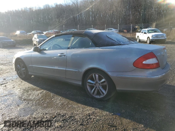 2006 Mercedes-Benz CLK 350 with VIN WDBTK56H06F190372, listed as a Copart auction lot 83021914 with 169,306 mi miles and Salvage Title. Bid and sale history available at DreamBid. Image 2.