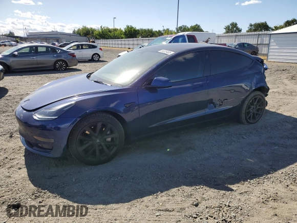 2023 Tesla Model 3 z VIN 5YJ3E1EA2PF627302, wystawiony jako Copart lot #56535485 z przebiegiem 30 522 mil mil oraz Szkoda całkowita • Salvage title. Historia ofert i sprzedaży dostępna na DreamBid. Obrazek 1.