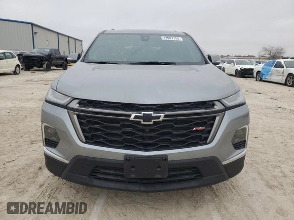 2023 Chevrolet Traverse RS with VIN 1GNERJKW3PJ207187, listed as a Copart auction lot 43907155 with 16,058 mi miles and Salvage Title. Bid and sale history available at carsss.com. Image 5.