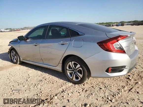 2017 Honda Civic LX z VIN 19XFC2F50HE032708, wystawiony jako Copart lot #52510535 z przebiegiem 83 467 mil mil oraz Szkoda całkowita • Salvage title. Historia ofert i sprzedaży dostępna na DreamBid. Obrazek 2.