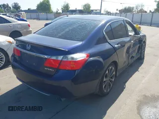 2013 Honda Accord Sport with VIN 1HGCR2F55DA139446, listed as a IAAI auction lot 41991636 with 178,272 mi miles and . Bid and sale history available at DreamBid. Image 4.