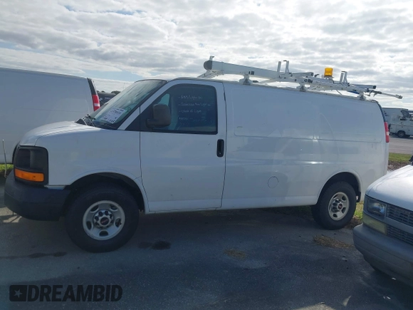2016 GMC Savana Cargo z VIN 1GTW7AFF9G1194121, wystawiony jako IAAI lot #41978935 z przebiegiem 91 469 mil mil oraz . Historia ofert i sprzedaży dostępna na DreamBid. Obrazek 14.