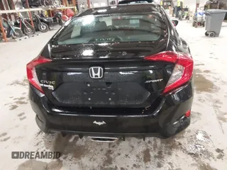 2021 Honda Civic Sedan Sport with VIN 2HGFC2F85MH544877, listed as a IAAI auction lot 41933080 with 65,652 mi miles. Bid and sale history available at carsss.com. Image 16.