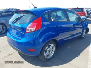 2018 Ford Fiesta SE with VIN 3FADP4EJ7JM110795, listed as a IAAI auction lot 42076739 with 1 mi miles. Bid and sale history available at carsss.com. Image 4.