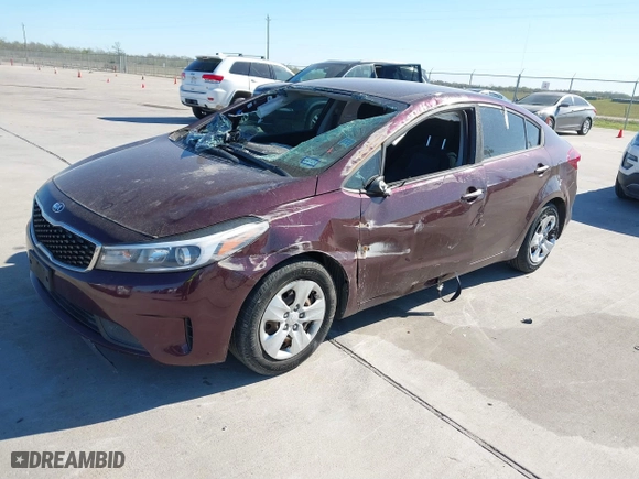 2018 Kia Forte LX with VIN 3KPFK4A77JE246026, listed as a IAAI auction lot 41846417 with 77,847 mi miles. Bid and sale history available at carsss.com. Image 17.