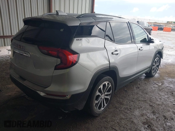 2020 GMC Terrain SLT z VIN 3GKALPEXXLL245121, wystawiony jako IAAI lot #42184014 z przebiegiem 110 011 mil mil oraz . Historia ofert i sprzedaży dostępna na DreamBid. Obrazek 4.