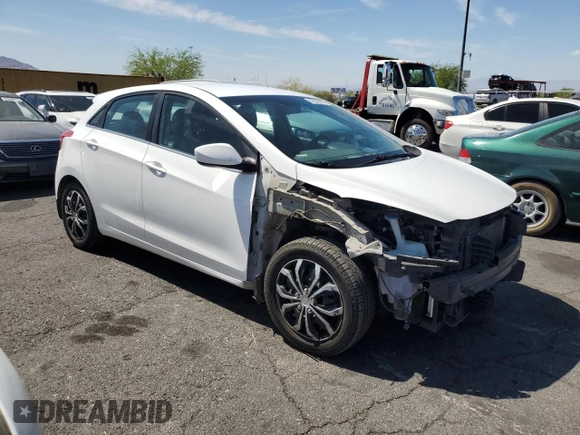 2016 Hyundai Elantra GT with VIN KMHD35LH9GU310234, listed as a Copart auction lot 53329095 with 75,885 mi miles and Salvage Title. Bid and sale history available at carsss.com. Image 4.