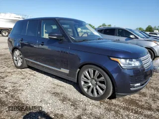 2016 Land Rover Range Rover Supercharged z VIN SALGS2EF8GA273685, wystawiony jako Copart lot #52106005 z przebiegiem 142 385 mil mil oraz Czysty tytuł • Clean title. Historia ofert i sprzedaży dostępna na DreamBid. Obrazek 4.