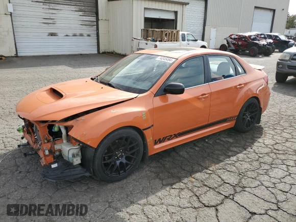 2013 Subaru Impreza Sedan WRX WRX with VIN JF1GV7F6XDG027651, listed as a Copart auction lot 74245494 with 89,660 mi miles and Salvage Title. Bid and sale history available at carsss.com. Image 1.