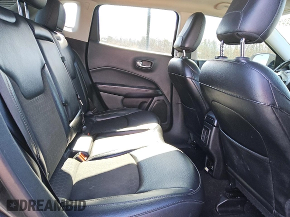 2020 Jeep Compass Latitude with VIN 3C4NJCBB9LT199009, listed as a Copart auction lot 43608995 with 77,107 mi miles and Clean Title. Bid and sale history available at carsss.com. Image 11.