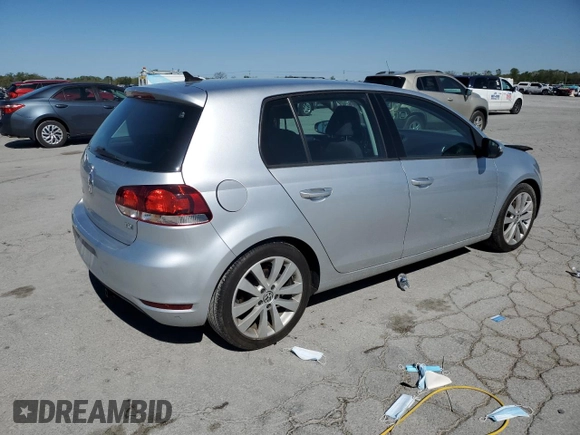 2013 Volkswagen Golf TDI w/Sunroof & Nav z VIN WVWNM7AJ0DW023226, wystawiony jako Copart lot #50958295 z przebiegiem 97 784 mil mil oraz Czysty tytuł • Clean title. Historia ofert i sprzedaży dostępna na DreamBid. Obrazek 3.