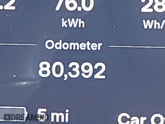 2017 Tesla Model S 60 with VIN 5YJSA1E19HF226094, listed as a IAAI auction lot 40931307 with 80,392 mi miles and . Bid and sale history available at DreamBid. Image 7.