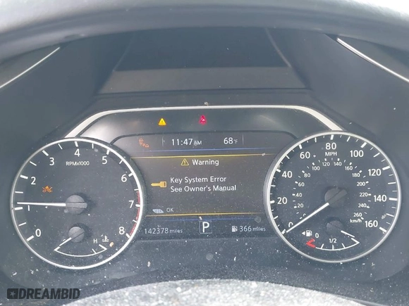 2015 Nissan Murano SV with VIN 5N1AZ2MH1FN254216, listed as a IAAI auction lot 41989152 with 142,378 mi miles. Bid and sale history available at carsss.com. Image 7.