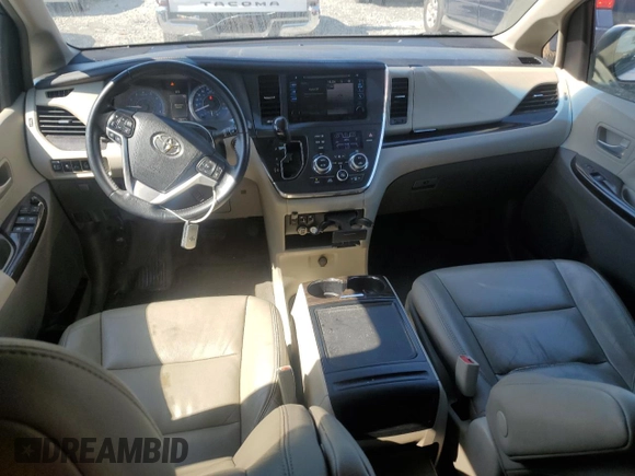 2015 Toyota Sienna XLE with VIN 5TDYK3DC3FS624612, listed as a Copart auction lot 57309295 with 188,467 mi miles and Salvage title. Bid and sale history available at DreamBid. Image 8.