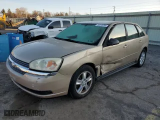 2005 Chevrolet Malibu Maxx LS with VIN 1G1ZT64825F323562, listed as a Copart auction lot 48213755 with 111,297 mi miles and Salvage Title. Bid and sale history available at carsss.com. Image 1.