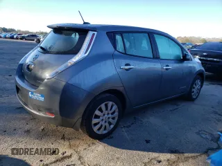 2015 Nissan LEAF SV with VIN 1N4AZ0CP6FC333657, listed as a Copart auction lot 40755843 with 84,701 mi miles. Bid and sale history available at carsss.com. Image 3.