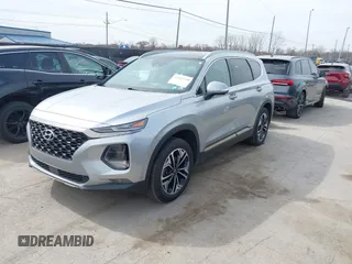 2020 Hyundai Santa Fe Limited with VIN 5NMS5CAA8LH280600, listed as a IAAI auction lot 41801359 with 61,519 mi miles. Bid and sale history available at carsss.com. Image 17.