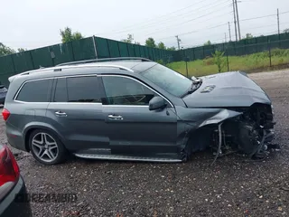 2017 Mercedes-Benz GLS 550 with VIN 4JGDF7DE4HA838922, listed as a IAAI auction lot 42617326 with 86,035 mi miles and . Bid and sale history available at DreamBid. Image 12.