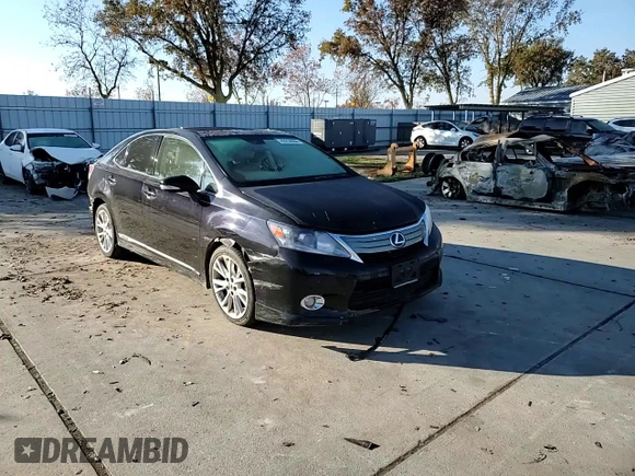 2010 Lexus HS 250h with VIN JTHBB1BA1A2014489, listed as a Copart auction lot 83256684 with 136,657 mi miles and Salvage Title. Bid and sale history available at DreamBid. Image 11.