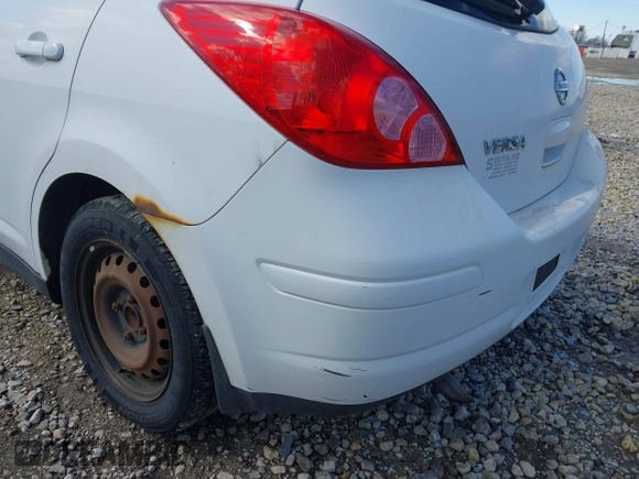 2007 Nissan Versa 1.8 S with VIN 3N1BC13E77L374506, listed as a IAAI auction lot 41848252 with 149,817 mi miles. Bid and sale history available at carsss.com. Image 12.