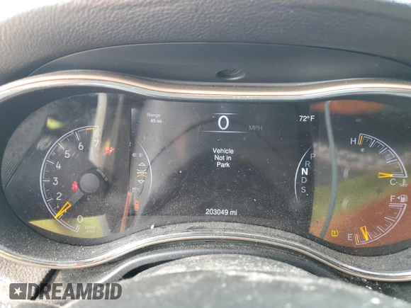 2014 Jeep Grand Cherokee Limited with VIN 1C4RJFBG6EC355536, listed as a Copart auction lot 60785565 with 203,049 mi miles and Clean title. Bid and sale history available at DreamBid. Image 9.