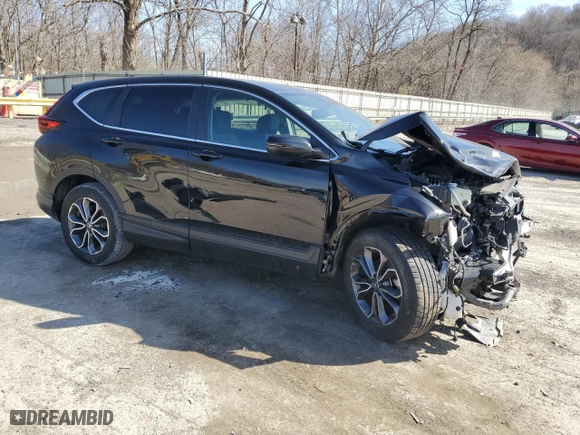2022 Honda CR-V EX-L with VIN 5J6RW2H81NA012407, listed as a Copart auction lot 50510945 with 13,549 mi miles and Salvage Title. Bid and sale history available at carsss.com. Image 4.