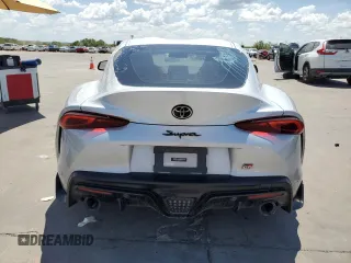 2020 Toyota GR Supra 3.0 with VIN WZ1DB4C0XLW027854, listed as a Copart auction lot 67785904 with 0 mi miles and Salvage Title. Bid and sale history available at carsss.com. Image 6.