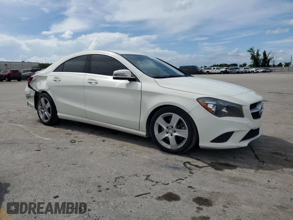 2016 Mercedes-Benz CLA 250 with VIN WDDSJ4EB6GN330378, listed as a Copart auction lot 61989553 with 29,672 mi miles and . Bid and sale history available at DreamBid. Image 4.
