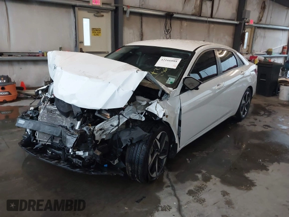 2023 Hyundai Elantra SEL with VIN 5NPLS4AG7PH100586, listed as a IAAI auction lot 42166088 with Not provided miles and . Bid and sale history available at DreamBid. Image 17.