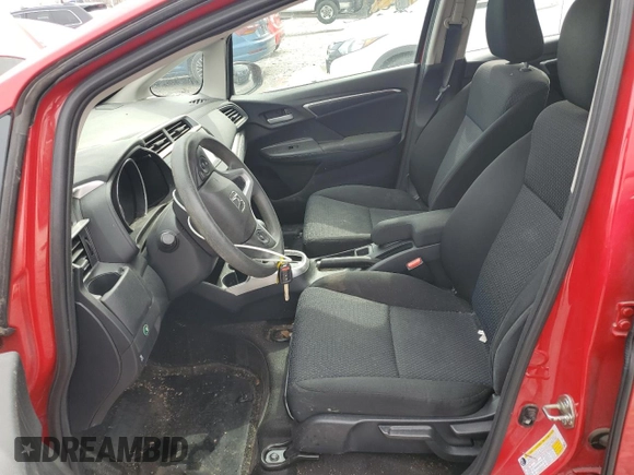 2019 Honda Fit LX with VIN 3HGGK5H42KM706174, listed as a Copart auction lot 52331525 with Not provided miles and Salvage title. Bid and sale history available at DreamBid. Image 7.