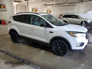 2017 Ford Escape SE with VIN 1FMCU9GD8HUA02240, listed as a Copart auction lot 55027345 with 75,468 mi miles and Salvage Title. Bid and sale history available at DreamBid. Image 4.