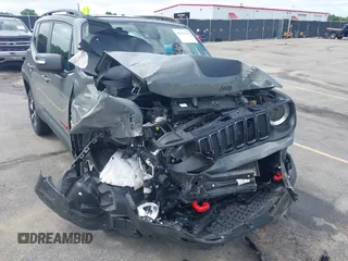 2021 Jeep Renegade Trailhawk with VIN ZACNJDC19MPN29653, listed as a IAAI auction lot 42354229 with 58,106 mi miles and . Bid and sale history available at DreamBid. Image 6.