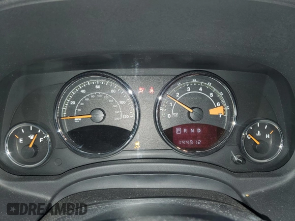 2017 Jeep Compass High Altitude with VIN 1C4NJDEB0HD169962, listed as a Copart auction lot 43227405 with 144,912 mi miles and Salvage Title. Bid and sale history available at carsss.com. Image 9.
