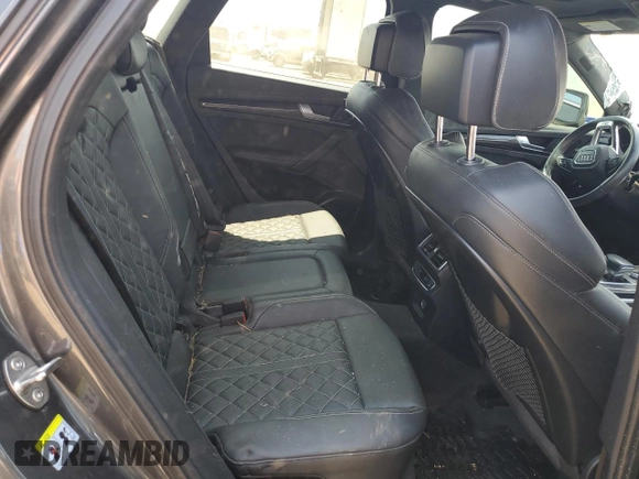 2018 Audi SQ5 Premium Plus with VIN WA1A4AFY0J2205183, listed as a Copart auction lot 65414304 with 53,868 mi miles and Salvage Title. Bid and sale history available at DreamBid. Image 10.